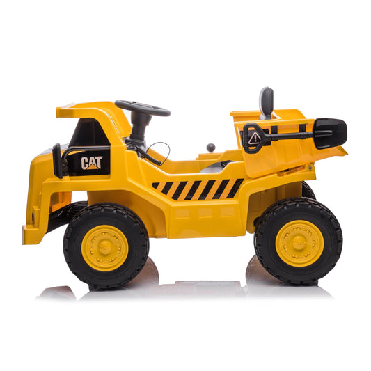 12V CAT Electric Dump Truck 1 Seater Ride-On