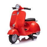 12V Kids' Vespa Electric Ride-On Scooter