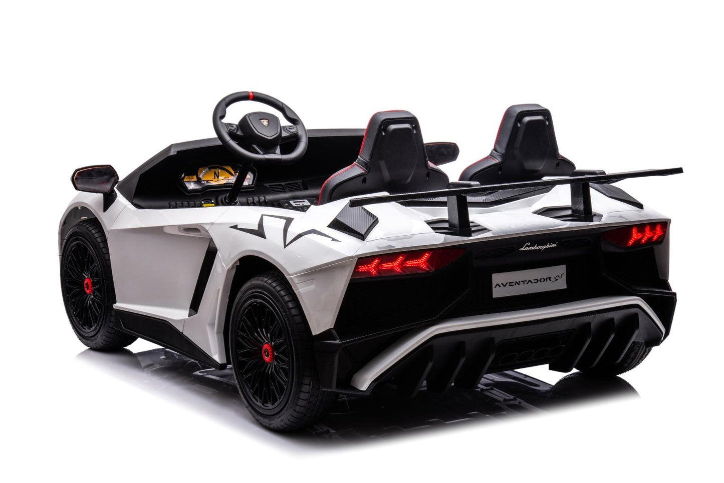 24V Lamborghini Aventador 2 Seater Ride On Car for Kids: Advanced Brushless Motor & Differential for High-Octane Fun