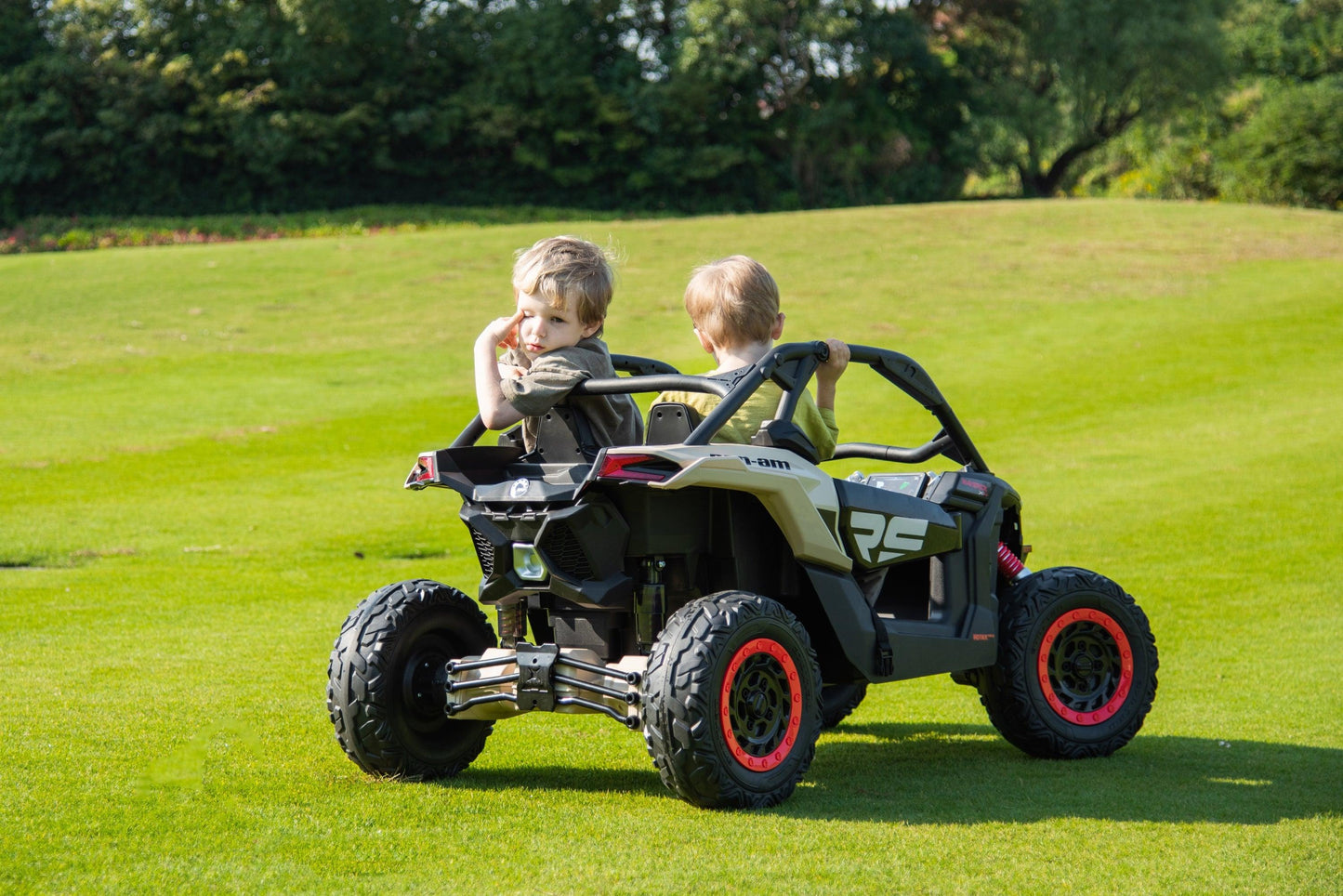 2x24V 4x4 Can Am Maverick 2 Seater Ride on UTV for Kids