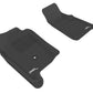 3D MAXpider 1998-2011 Ford Ranger Regular Cab/Supercab Kagu 1st Row Floormat - Black