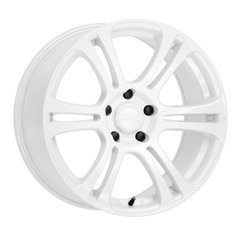 Kansei K16W Neo 18x9.5in / 5x114.3 BP / 35mm Offset / 73.1mm Bore - Gloss White Wheel