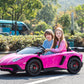 24V Lamborghini Aventador 2 Seater Ride On Car for Kids: Advanced Brushless Motor & Differential for High-Octane Fun