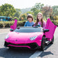 24V Lamborghini Aventador 2 Seater Ride On Car for Kids: Advanced Brushless Motor & Differential for High-Octane Fun