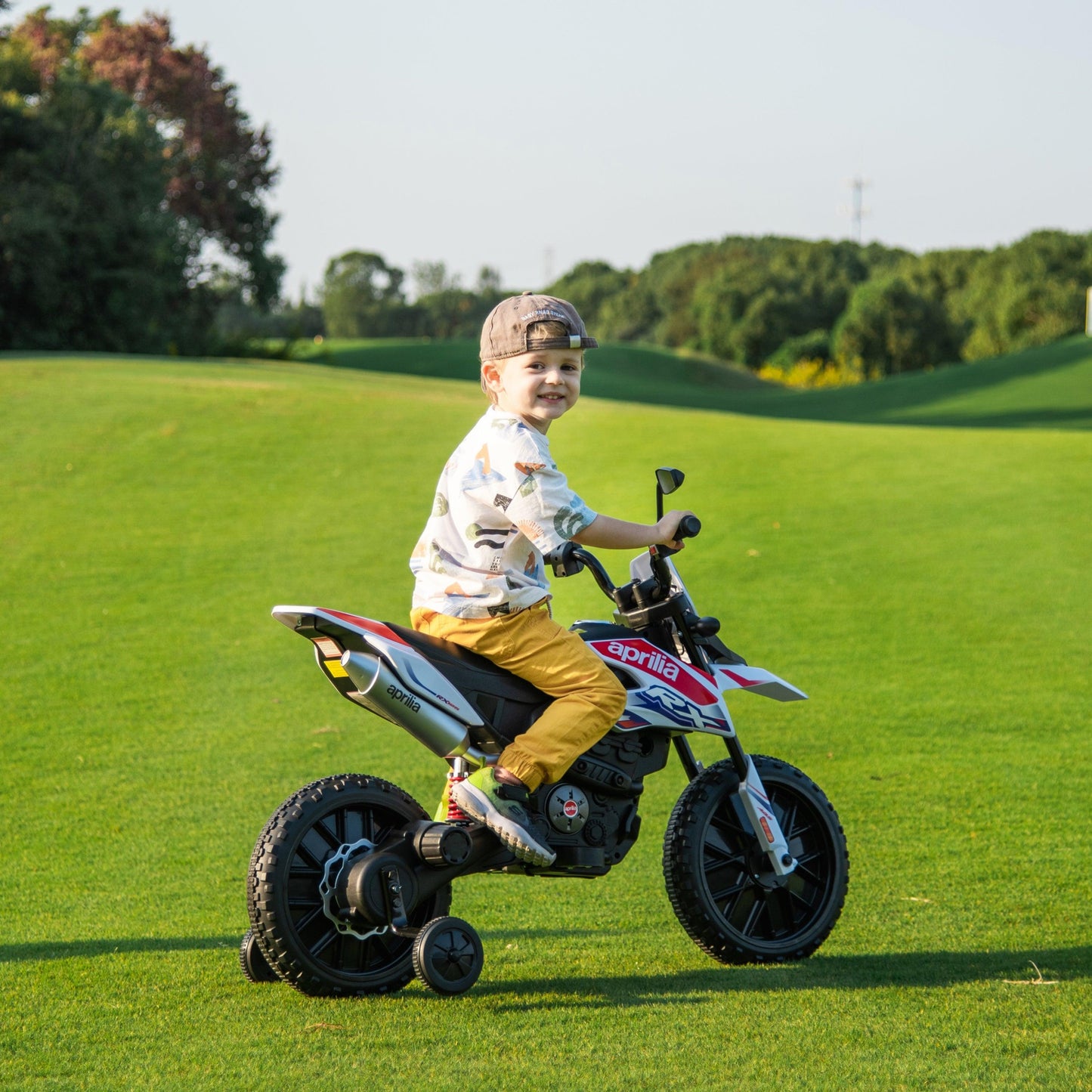 12V Aprilia Motorcycle 1 Seater Ride-on