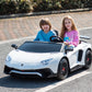 24V Lamborghini Aventador 2 Seater Ride On Car for Kids: Advanced Brushless Motor & Differential for High-Octane Fun