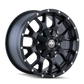 Mayhem 8015 Warrior 17x9 / 6x135 BP / -12mm Offset / 106mm Hub Matte Black Wheel