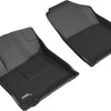 3D MAXpider 20-21 Hyundai Venue Kagu 1st Row Floormats - Black